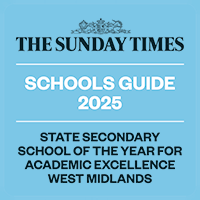 Sunday Times school award west midlands